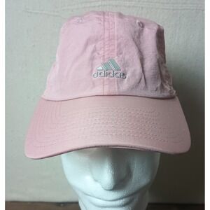 Adidas Lightweight Hat Adjustable‎ Strap Pink Baseball Cap Golf Running Tennis